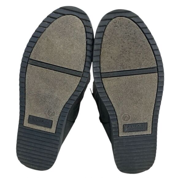 Rampage Women's Faux Fur Suede Knee High Fashion Boots size 7m - Picture 6 of 11